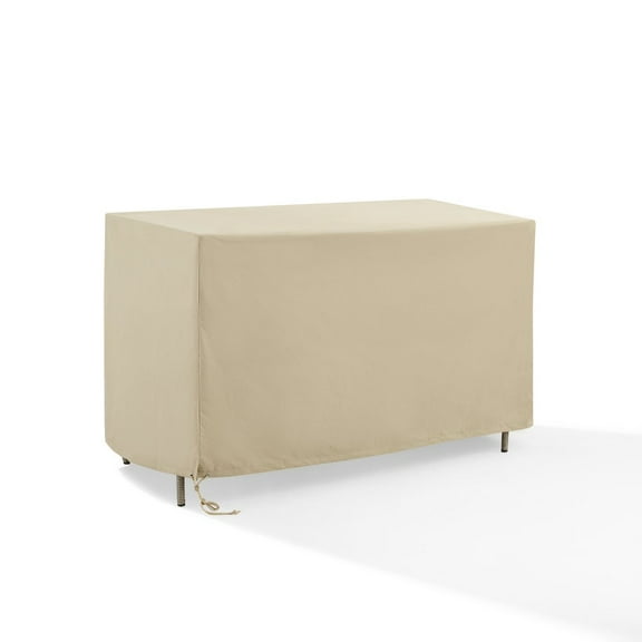 Crosley Furniture Outdoor Storage Deck Box Cover in Tan
