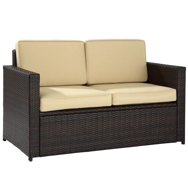 Crosley Furniture Palm Harbor Outdoor Wicker Loveseat