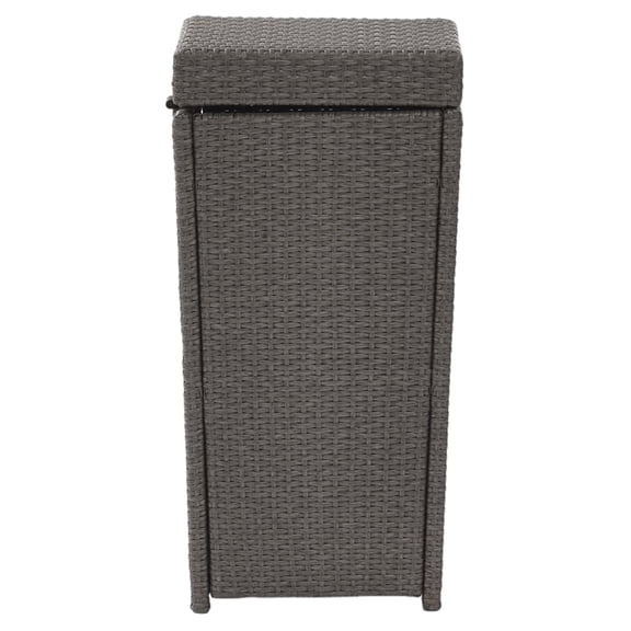 Crosley Furniture Palm Harbor Outdoor Wicker Trash Bin