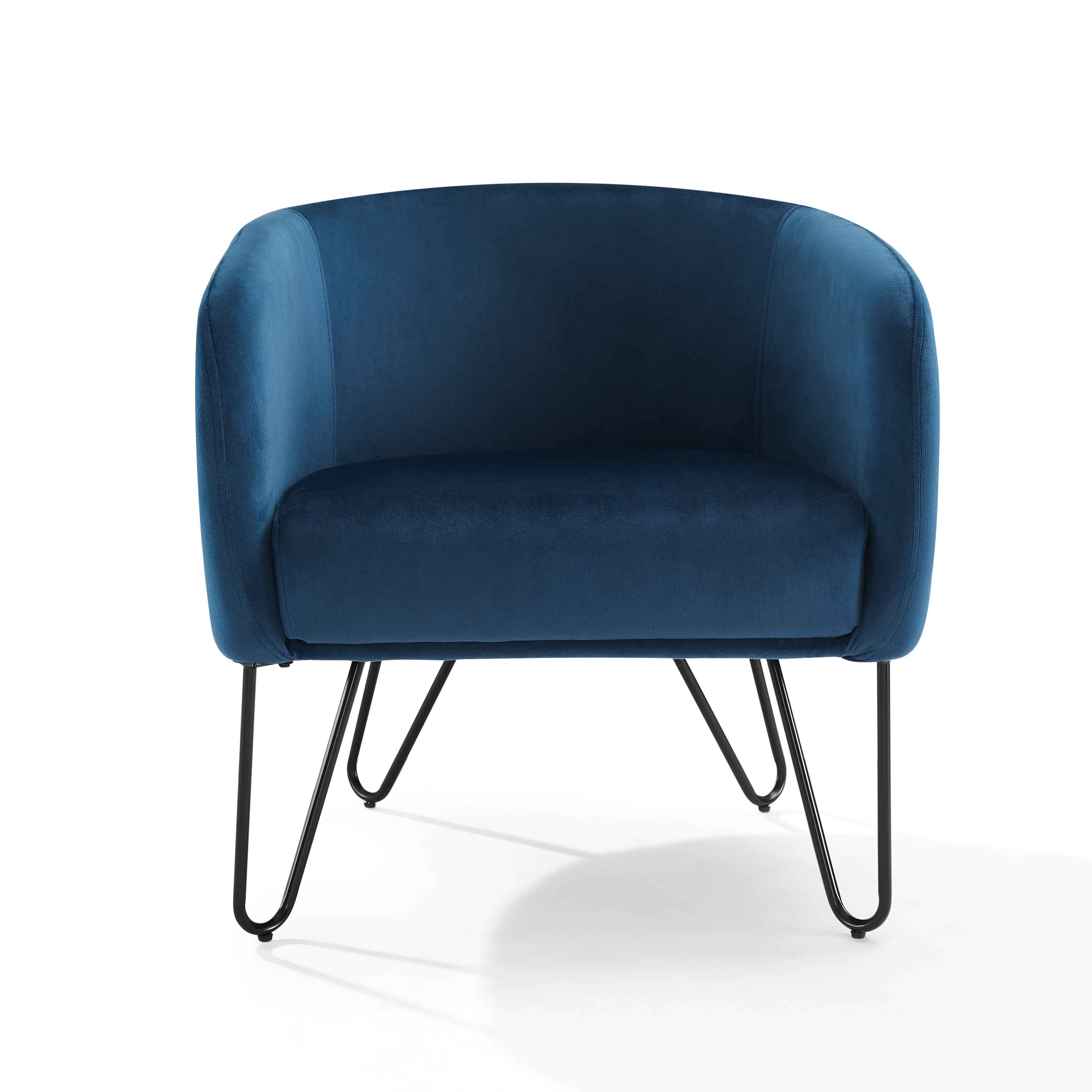 Crosley Furniture Parkway Tub Chair, Navy