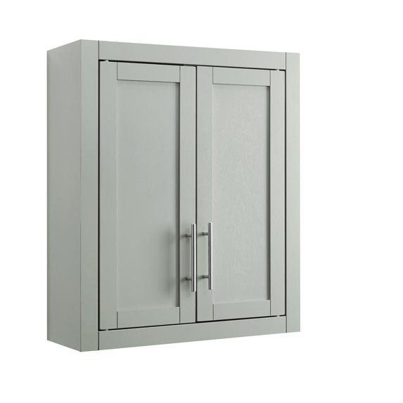 Crosley Furniture Savannah Wall Mounted Storage Cabinet