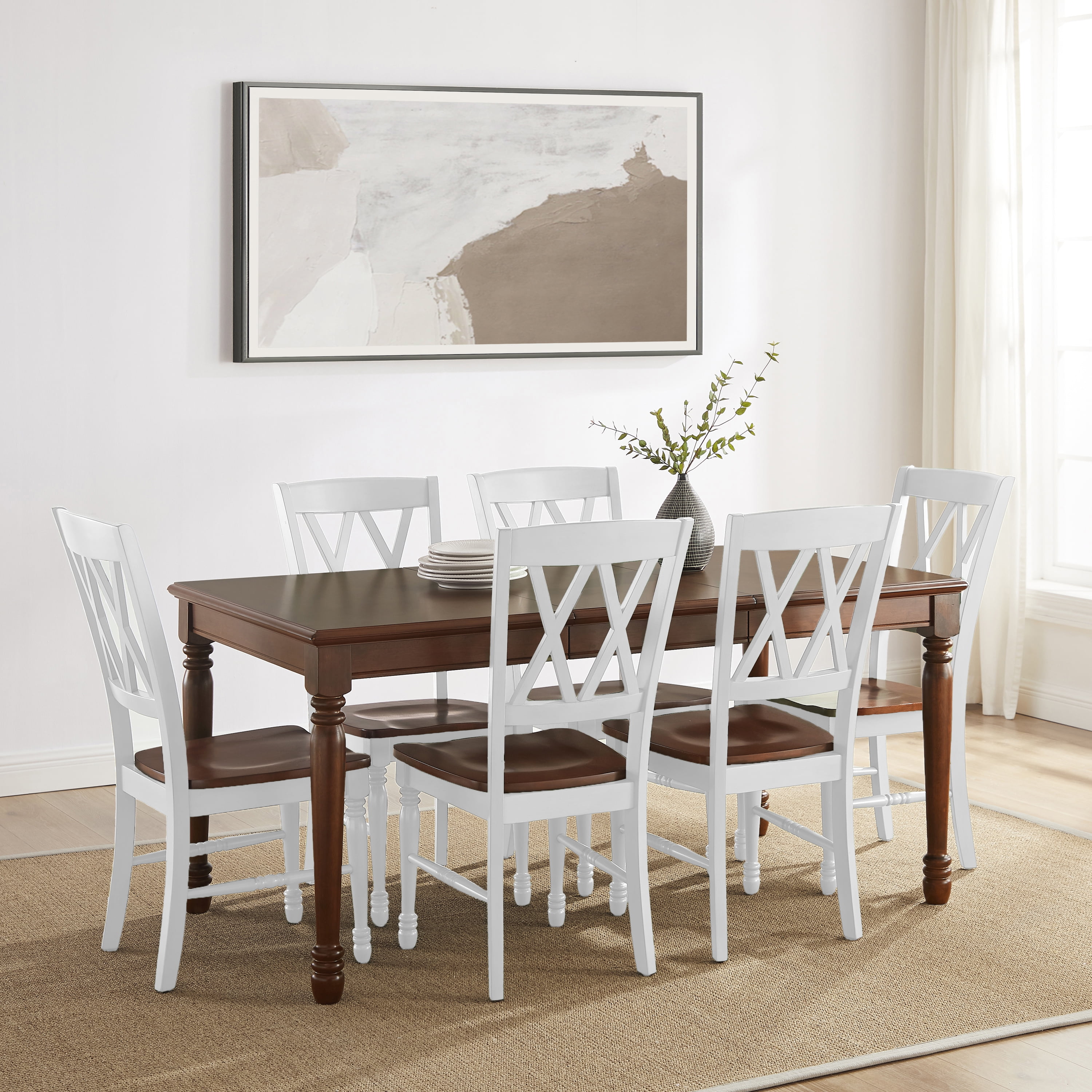 Crosley Furniture Shelby 7-Piece Dining Table Set For 6 - Walmart.com