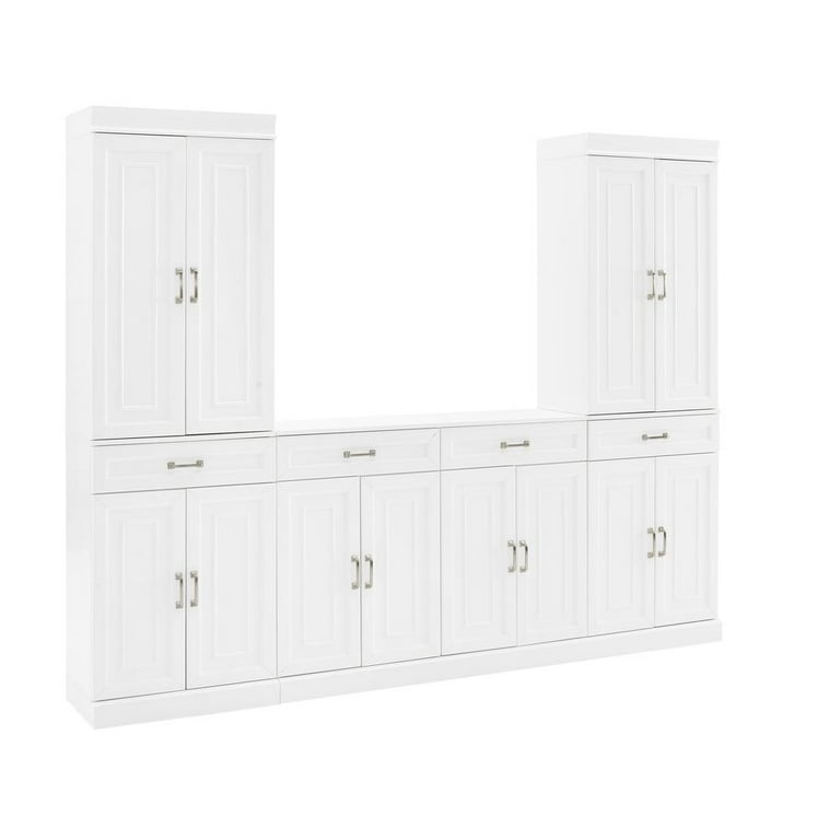 Crosley Furniture Stanton 3PC Wood Entertainment Center/Sideboard