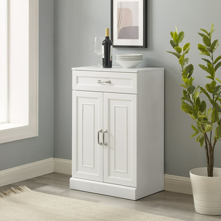 Crosley Furniture Stanton Traditional Wood Storage Cabinet in