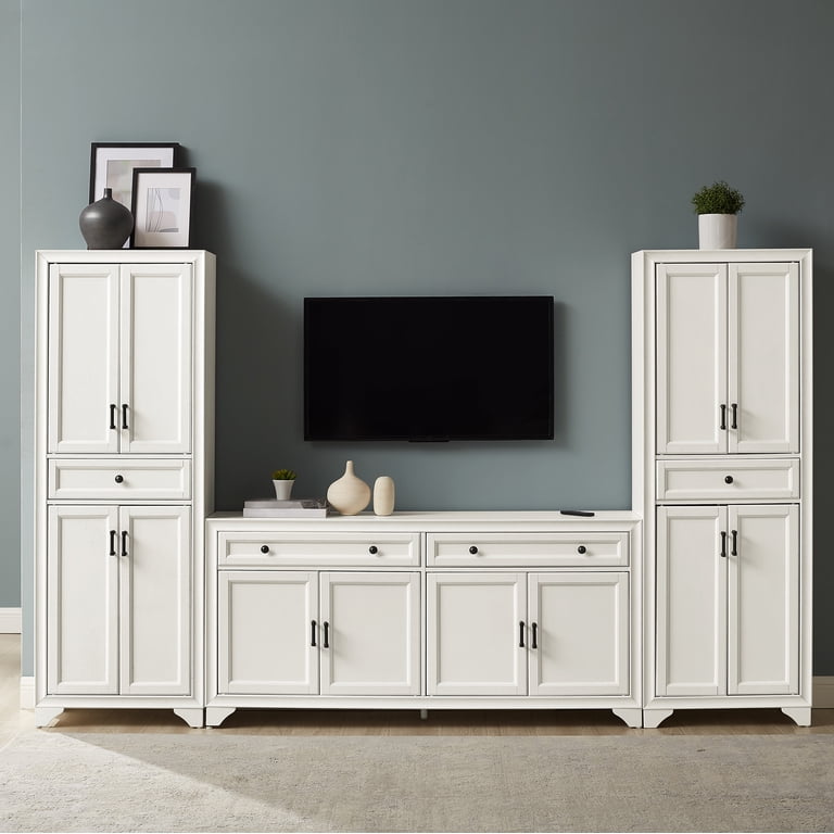 Crosley Furniture Tara 3PC Entertainment Center/Sideboard with
