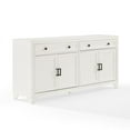 thumbnail image 1 of Crosley Furniture Tara Modern Wood Sideboard in Distressed White, 1 of 16