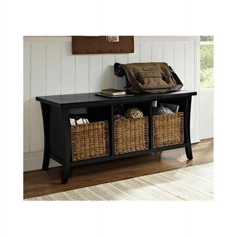 Crosley wallis entryway storage bench discount