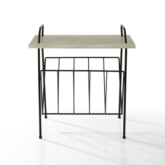 Crosley Furniture Wiltshire Modern Wood and Metal Turntable Stand