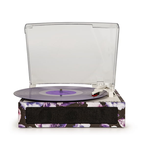 Crosley Fusion Turntable Vinyl Record Player with Speakers, Wireless Bluetooth, and Record Carrying Case - Audio Turntables