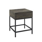 Crosley Jacobsen 1 Drawer End Table in Brown Ash