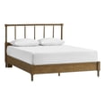 thumbnail image 1 of Crosley Lucille King Bed in Brown - Headboard- Footboard- And Side Rails, 1 of 25