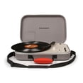 thumbnail image 1 of Crosley Messenger Bluetooth Portable Suitcase Record Player with 3-speed Turntable (CR8016A), 1 of 9