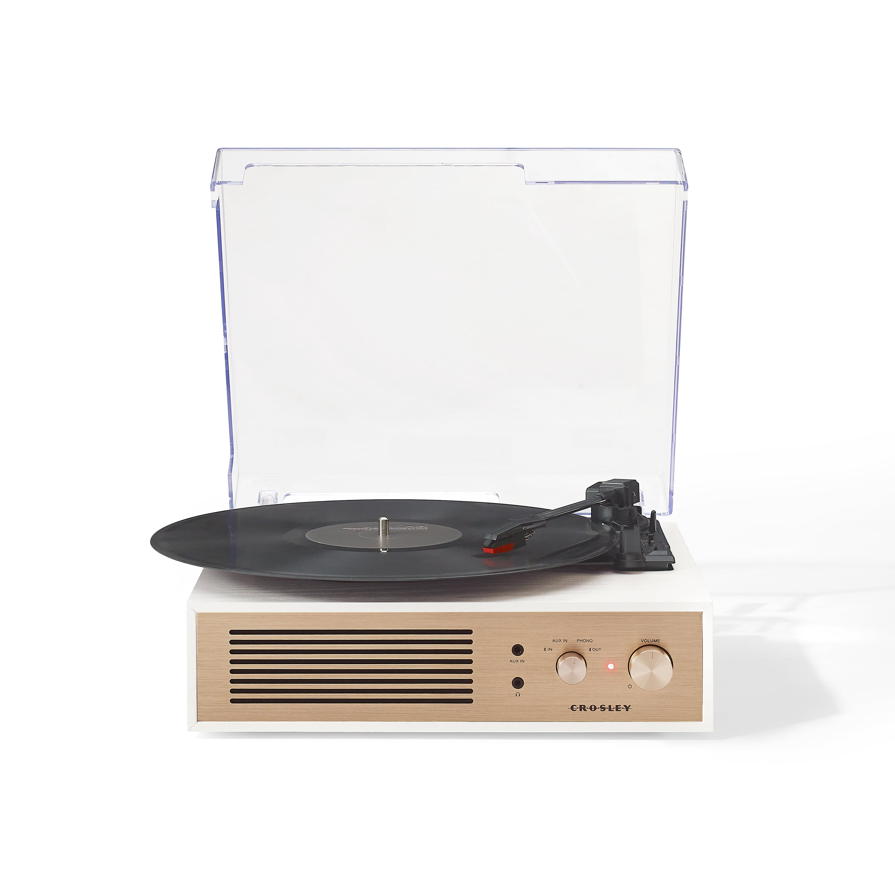 Crosley Miles Record Player with Speakers and Wireless Bluetooth - Audio Turntables