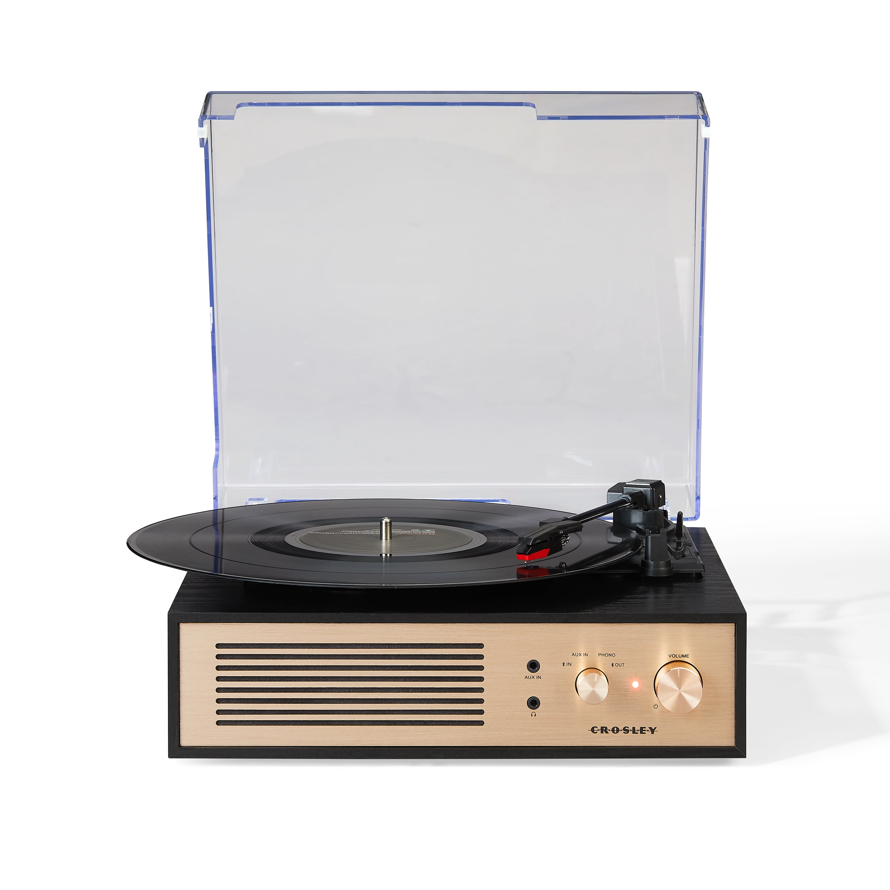 Crosley Miles Record Player with Speakers and Wireless Bluetooth - Audio Turntables