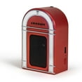 thumbnail image 1 of Crosley Mini Jukebox Retro Portable Bluetooth Speaker with LED Lights and Microphone, Vintage, 1 of 16