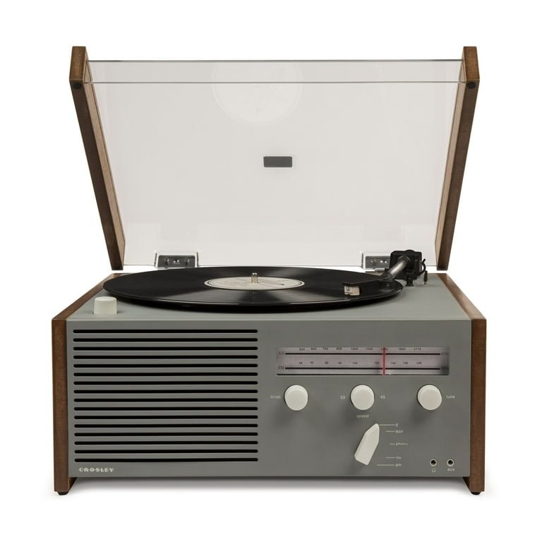 Crosley Otto 4-in1 Vinyl Record Player with AM/FM Radio and