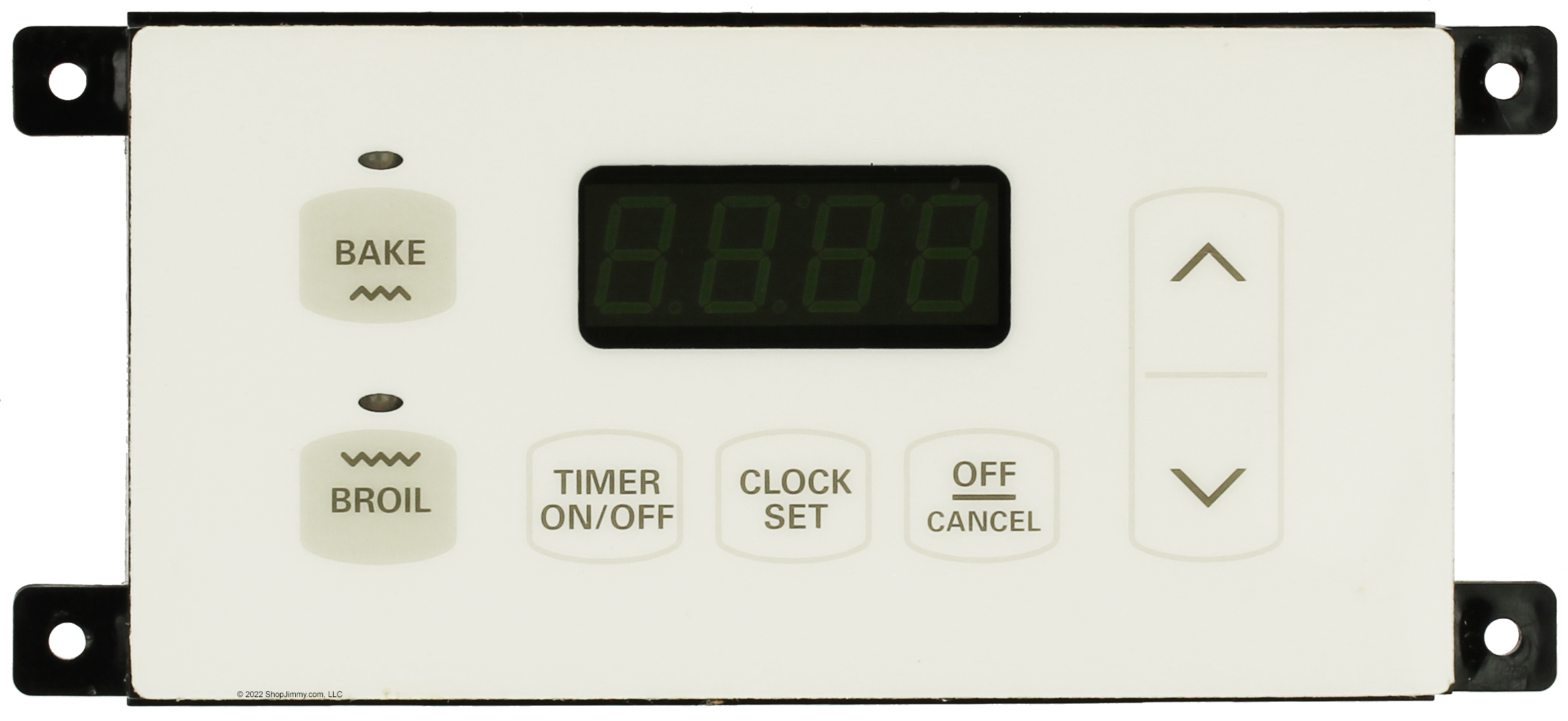 Crosley Oven 316222807 Electronic Clock Timer, White Overlay