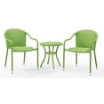 thumbnail image 1 of Crosley Palm Harbor Outdoor Wicker Cafe Seating Set, 3-Piece, 1 of 5