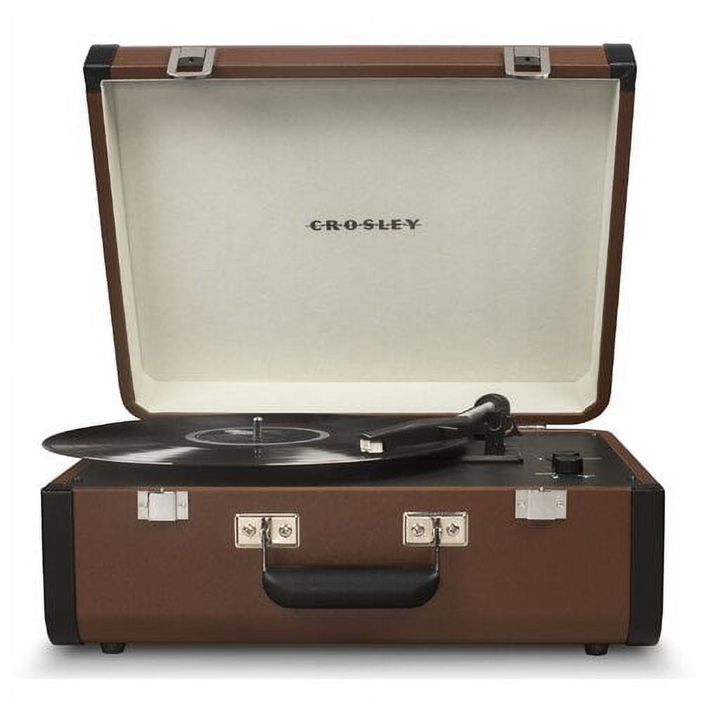 Crosley Portfolio Bluetooth Portable Suitcase Record Player with 3