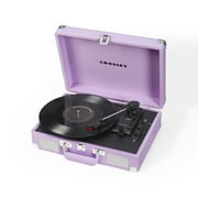 Crosley Cruiser Plus Vinyl Record Player مع مكبرات الصوت والبلوتوث اللاسلكي - أقراص صوتية