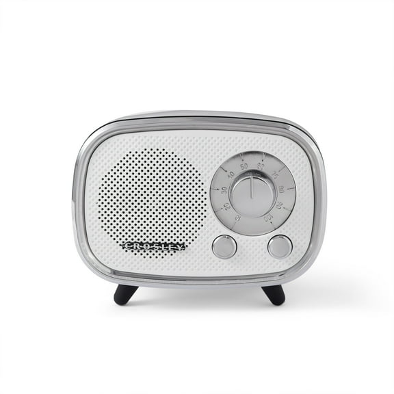 Crosley Rondo Portable Bluetooth Speaker In White