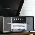 thumbnail interactive-video image 1 of Crosley Rhapsody 7-In-1 Record Player In Black, 1 of 7
