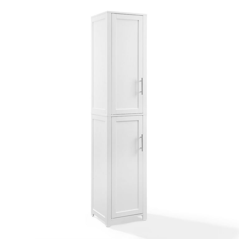 Crosley Furniture Savannah Linen Storage Cabinet, Laundry Room