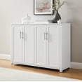 thumbnail image 1 of Crosley Furniture Savannah Sideboard in White, 1 of 18