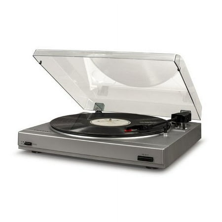 Crosley - T200 Hi-Res Turntable - Silver