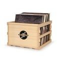thumbnail image 1 of Crosley Vinyl Record Storage Crate Record Player Accessory, 1 of 5