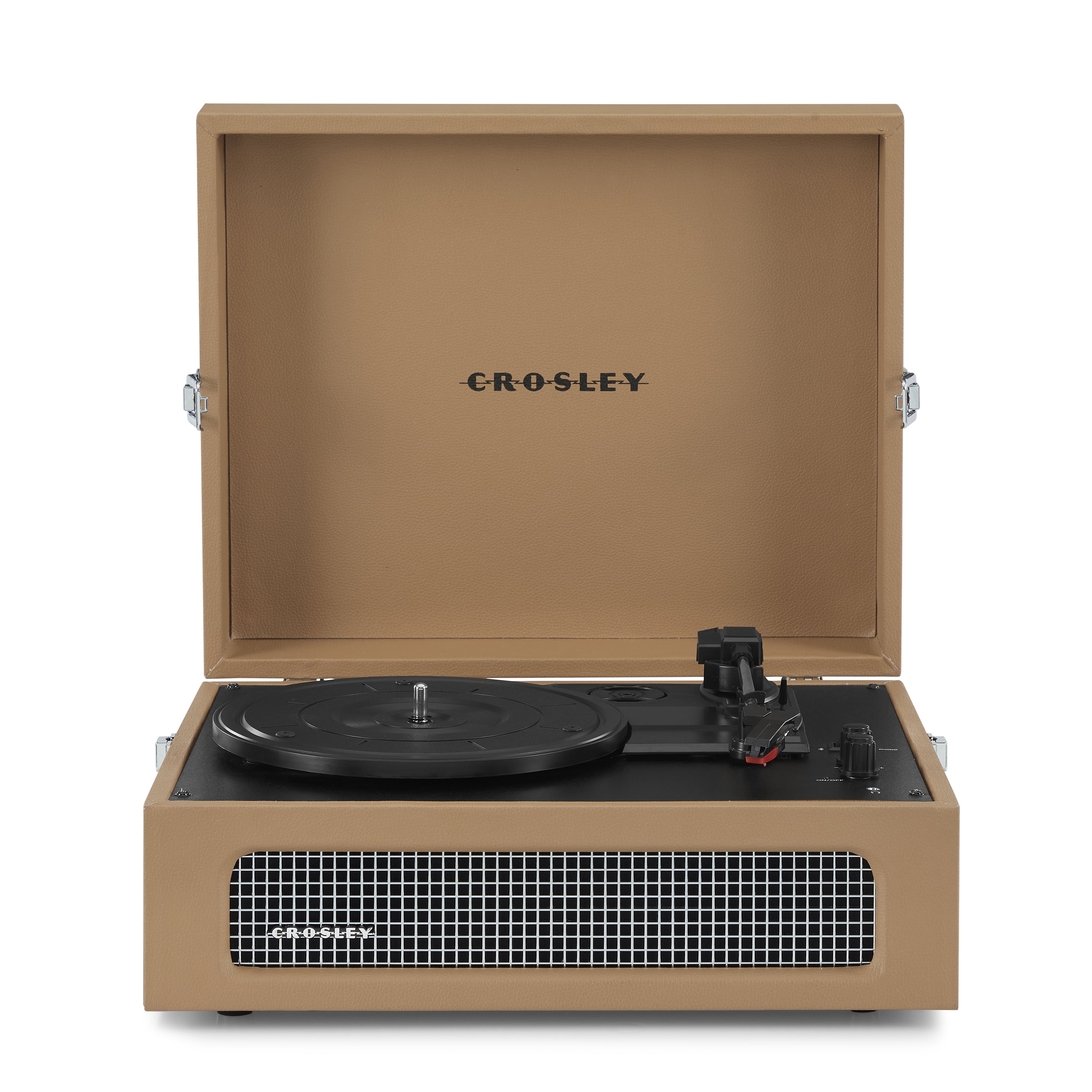 Crosley Voyager Vinyl Record Player with Speakers and Wireless Bluetooth - Audio Turntables
