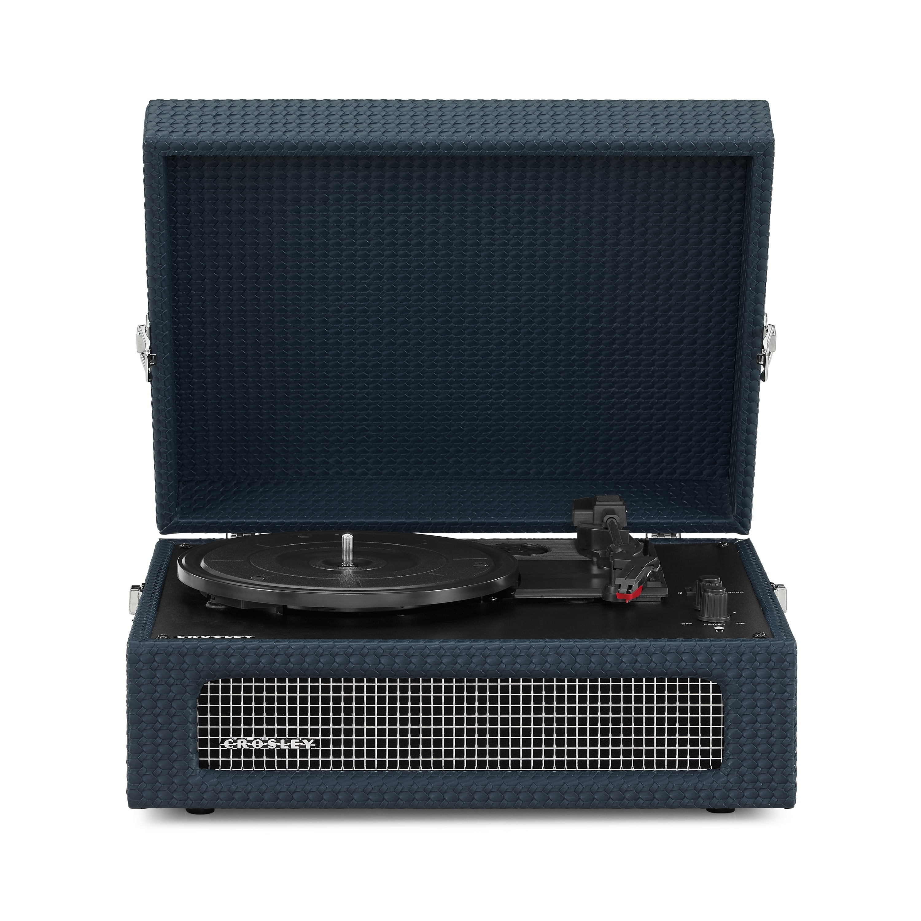 Crosley Voyager Vinyl Record Player with Speakers and Wireless Bluetooth - Audio Turntables