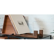 Crosley Wood Vinyl Record Storage Display Stand Holds Up To 30 Records - Modern Audio Turntables