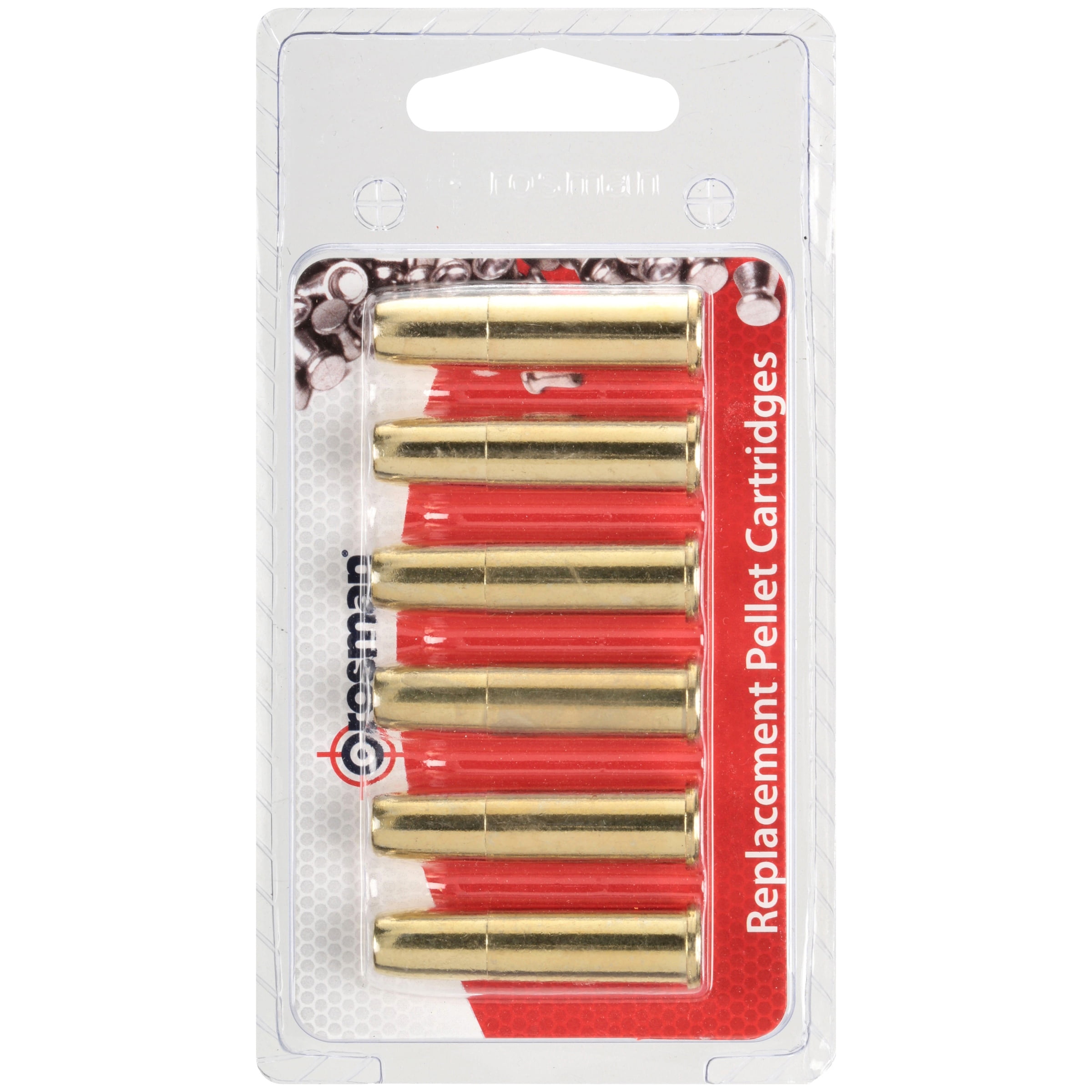 Crosman 6 Pack .177 Caliber Cartridges for Select Revolvers
