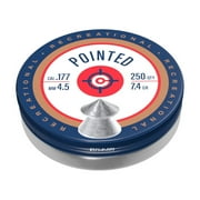 Crosman Pointed .177 Caliber 7.4 Grain Airgun Pellets, 250ct