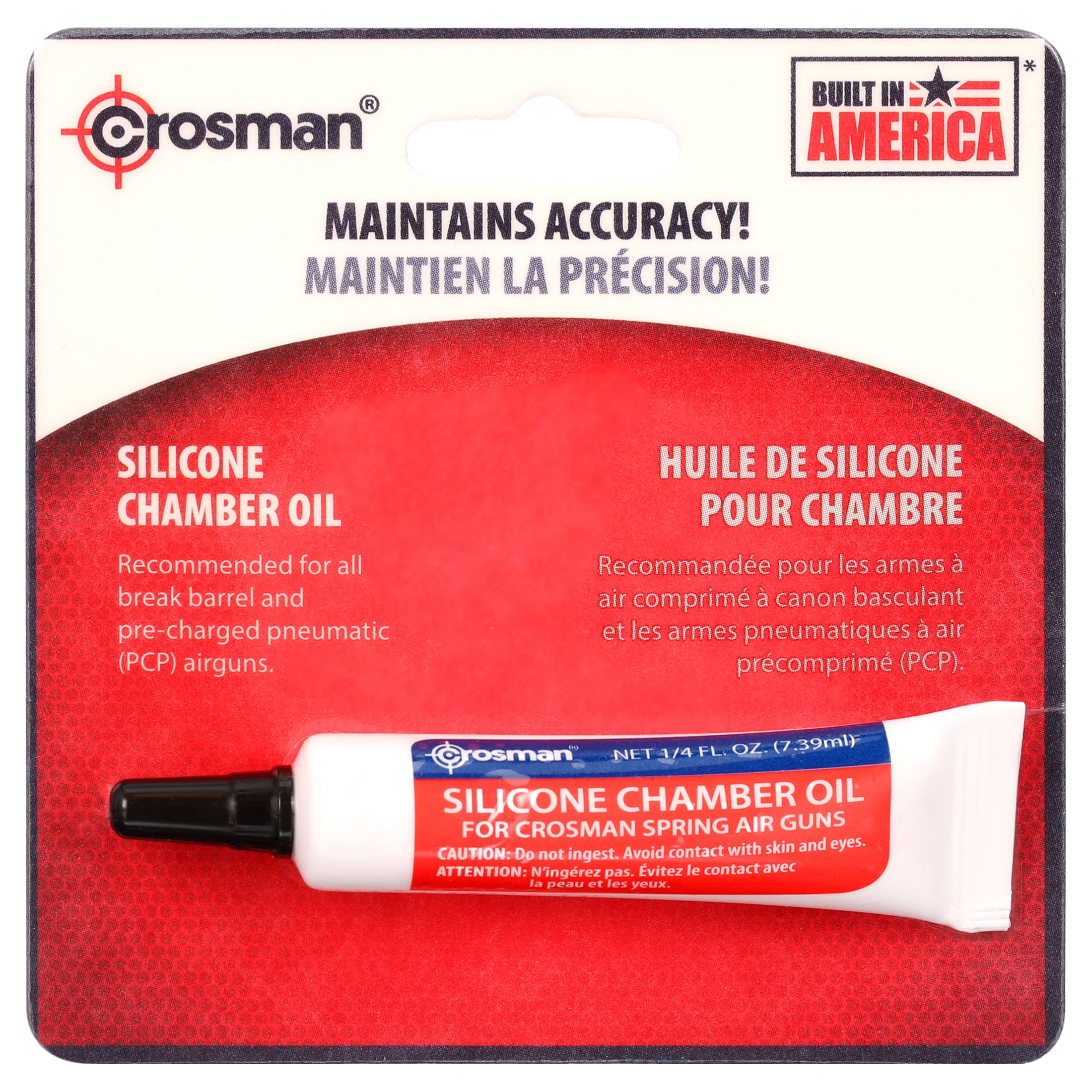 BRAND Crosman Silicone Chamber Oil for Break Barrels and PCP Air Guns 1/4 oz Tube