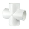thumbnail image 1 of Cross 1½" - Furniture Grade PVC Fitting, 1 of 2