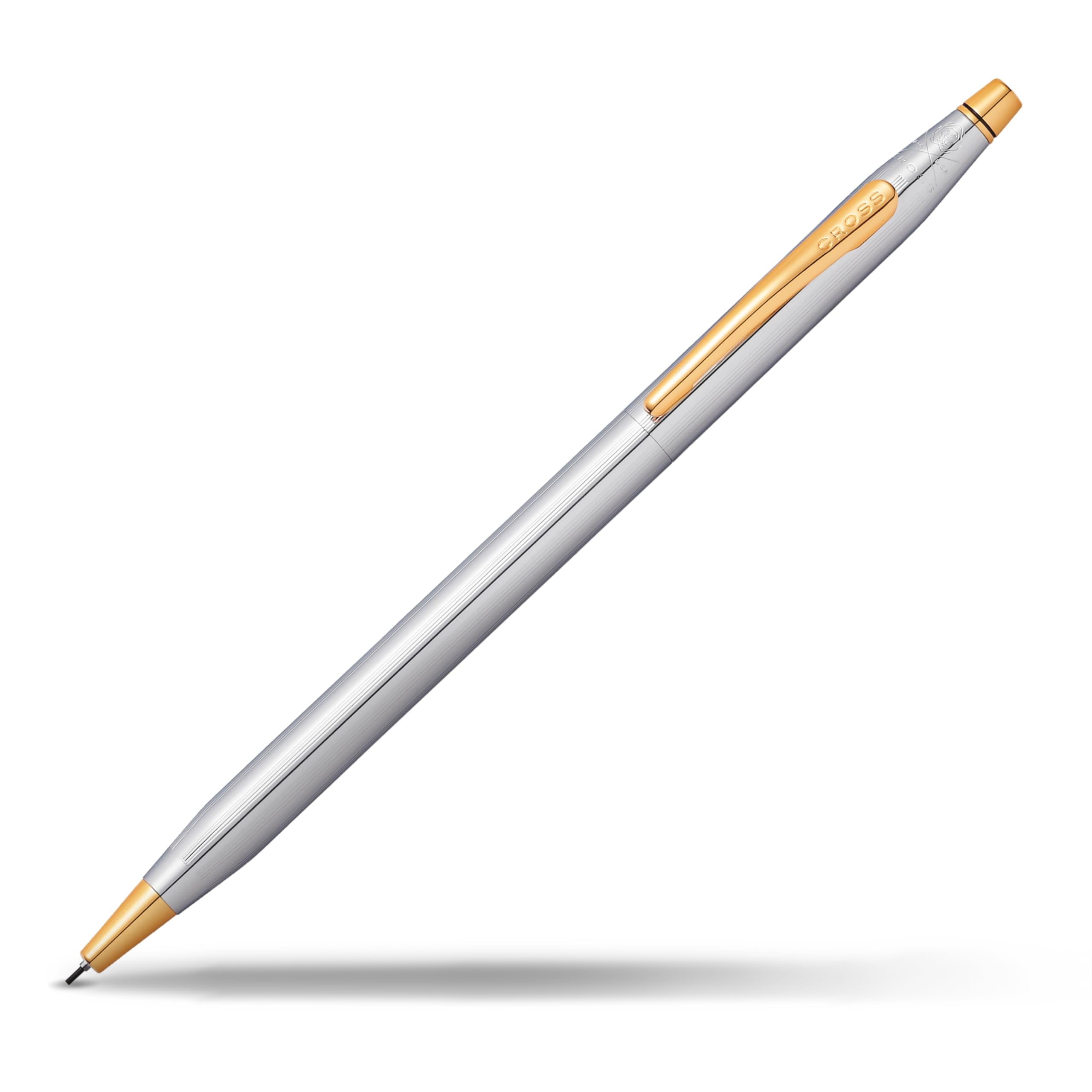 Cross Classic Century Refillable Pencil, 0.7mm, Includes Premium Gift Box - Medalist Chrome
