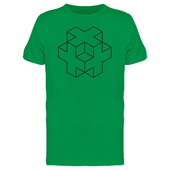 Cross 3D Art Tee Men's -Image by Shutterstock