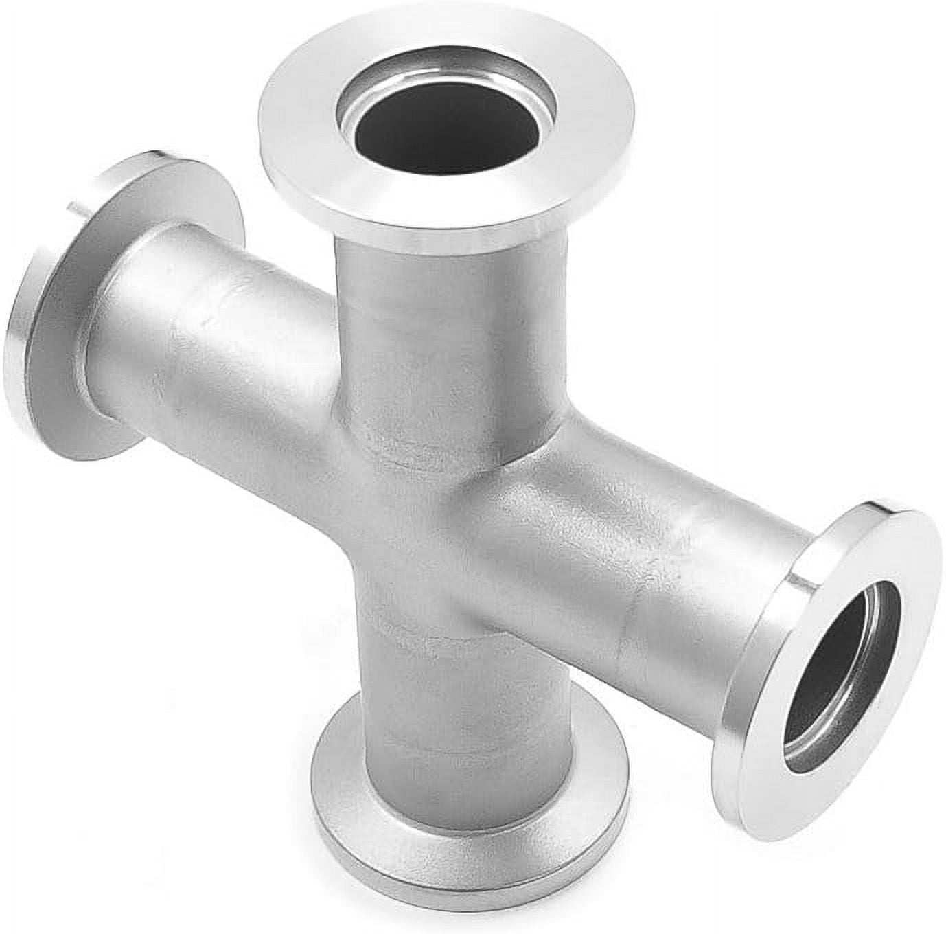 1PC 6mm Tube VCR Compression Union x KF16 Vacuum SUS304 Stainless 1PC 1/2" Tube  VCR 1PC 6mm Tube VCR Compression Union x KF50 Vacuum SUS304 Stainless