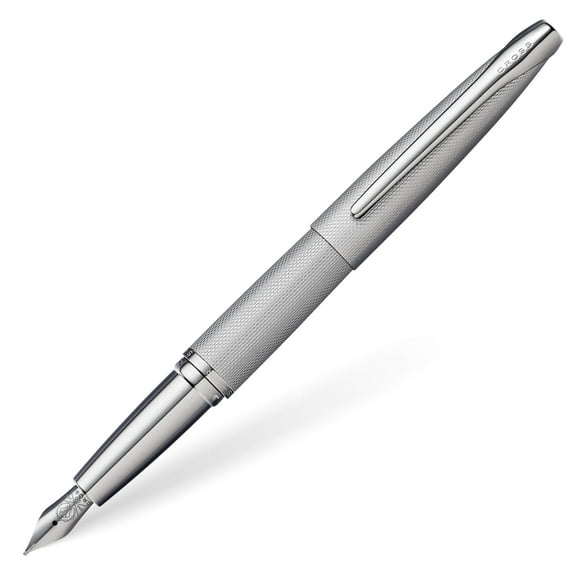 Cross ATX Sandblasted Titanium Gray Medium Nib Fountain Pen