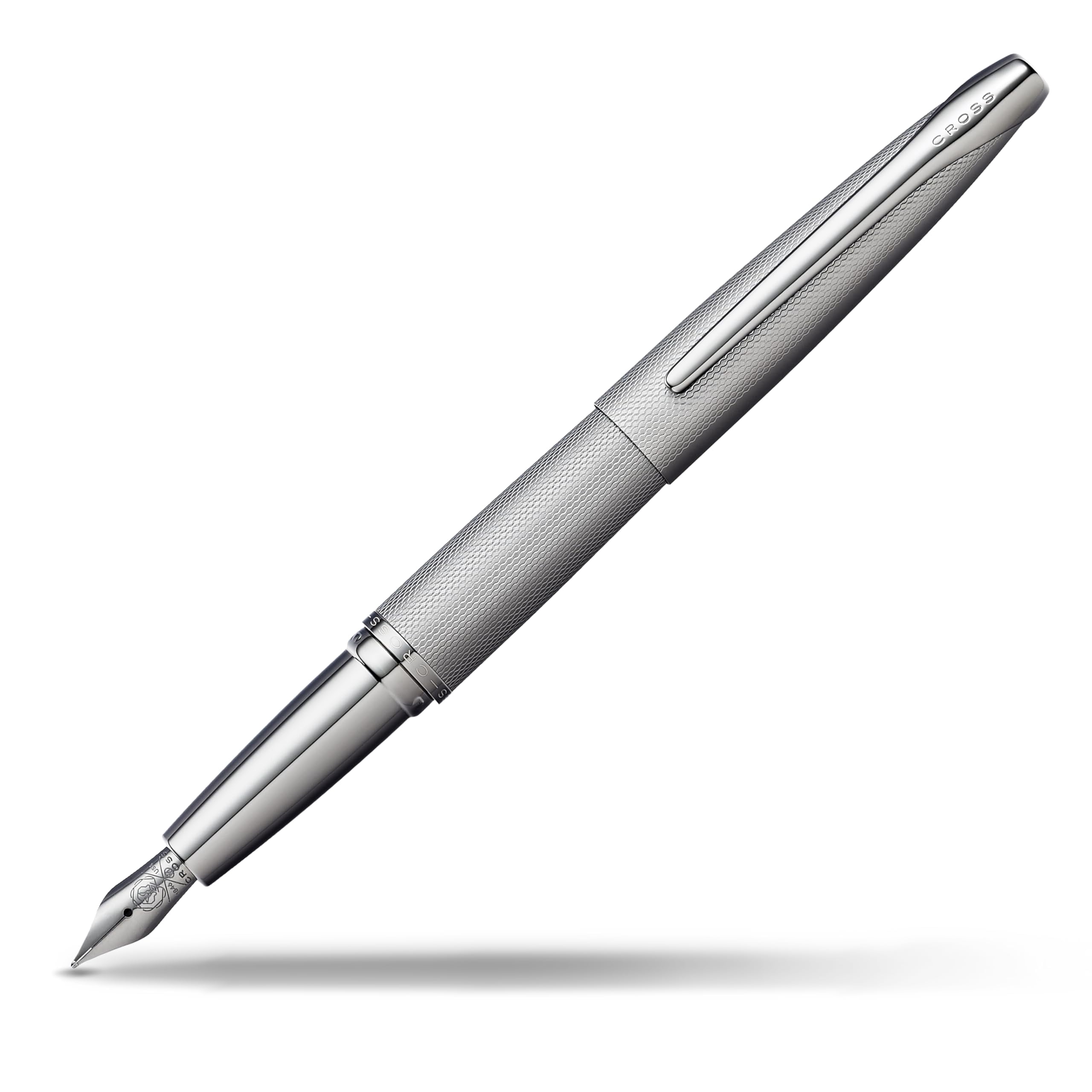 Cross ATX Sandblasted Titanium Gray Fine Nib Fountain Pen