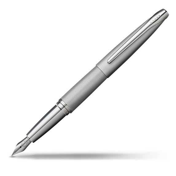 Cross ATX Sandblasted Titanium Gray Fine Nib Fountain Pen