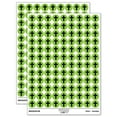 thumbnail image 1 of Cross Angled Christian Church Religion 200+ Round Stickers - Light Green - Gloss Finish - 0.50" Size, 1 of 3