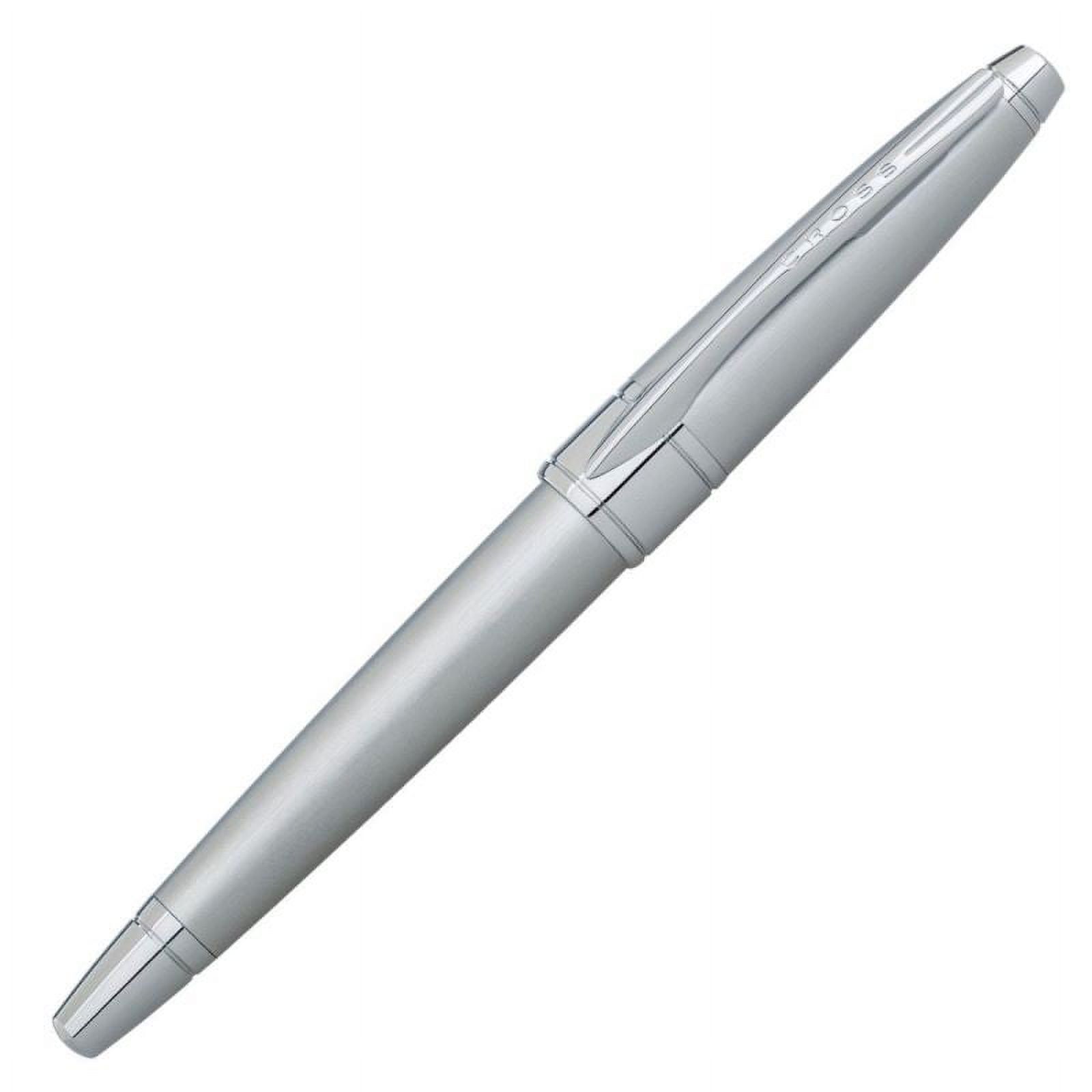 Cross Apogee Brushed Chrome Rollerball Pen