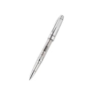 Cross Bailey Light Translucent Clear Resin with Bright Chrome Internal Mechanism and Chrome-plated Appointments Rollerball Pen