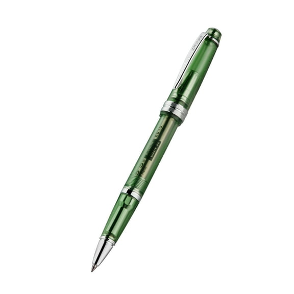 Cross Bailey Light Translucent Green Resin with Bright Chrome Internal Mechanism and Chrome-plated Appointments Rollerball Pen