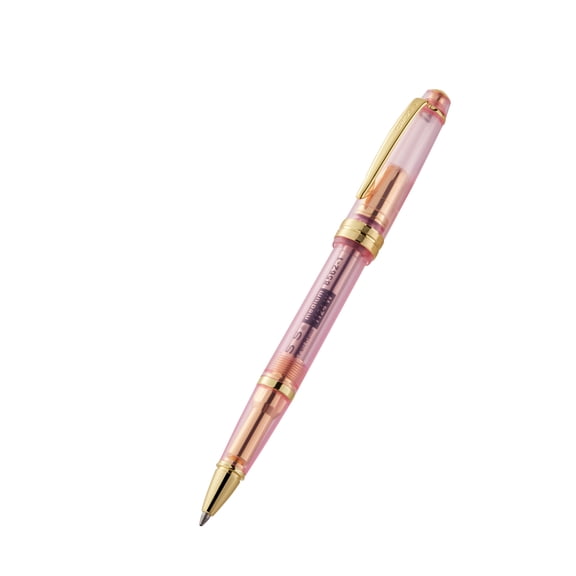 Cross Bailey Light Translucent Pink Sapphire Resin with Bright Chrome Internal Mechanism and Gold-plated Appointments Ballpoint Pen