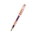 thumbnail image 1 of Cross Bailey Light Translucent Pink Sapphire Resin with Bright Chrome Internal Mechanism and Gold-plated Appointments Extra-Fine Nib Fountain Pen, 1 of 7