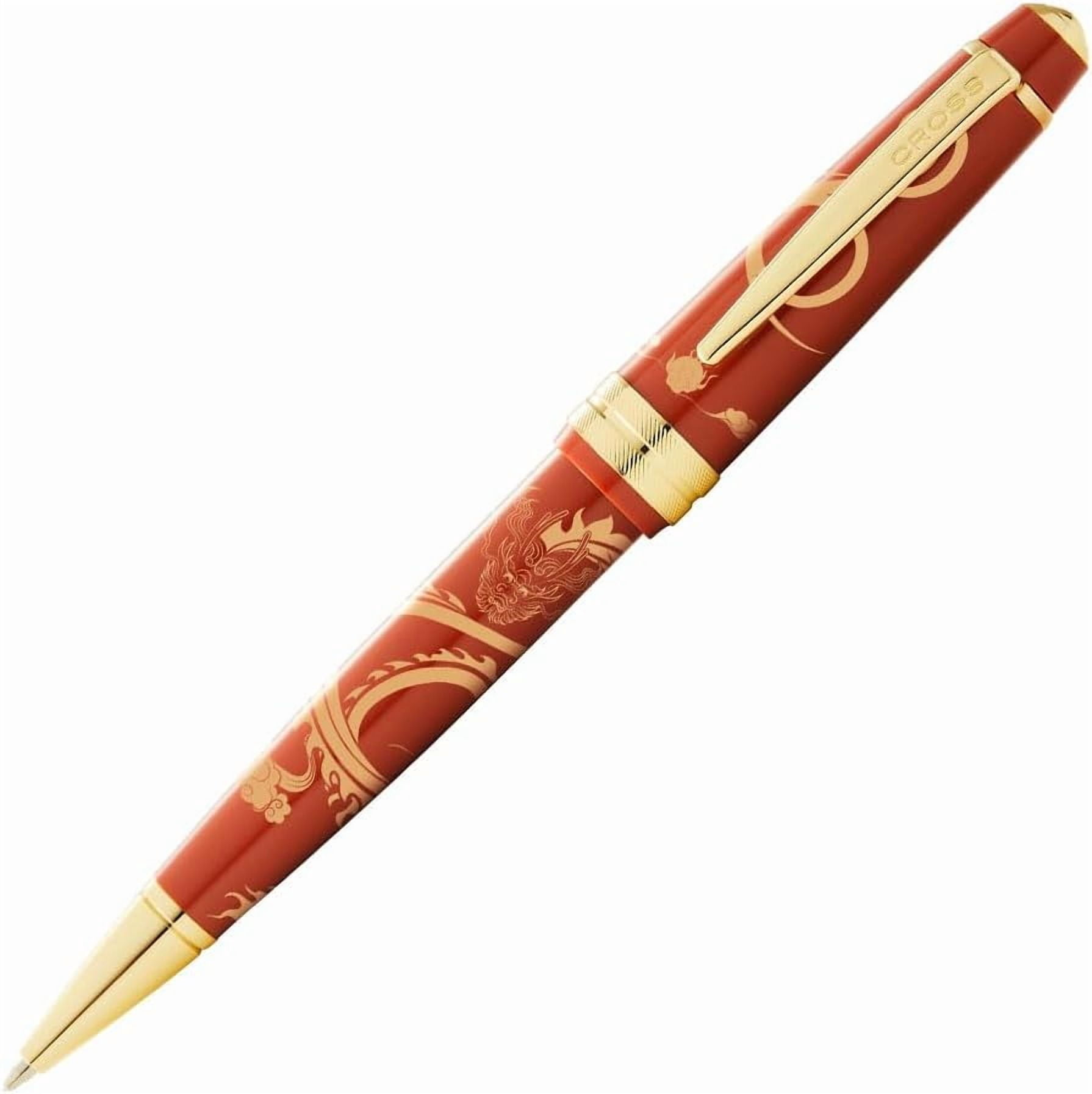 Cross Bailey Light Year of the Dragon Cross Bailey Light™ Polished Amber Resin and Gold Tone Fountain Pen